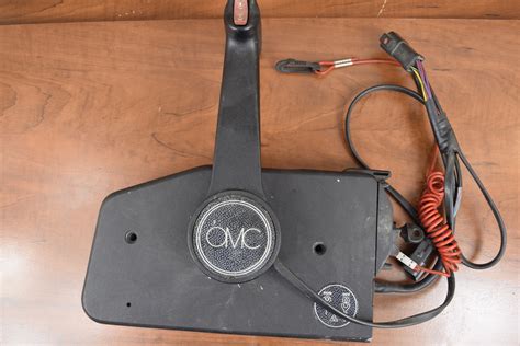 omc electric shift control box|evinrude omc control box.